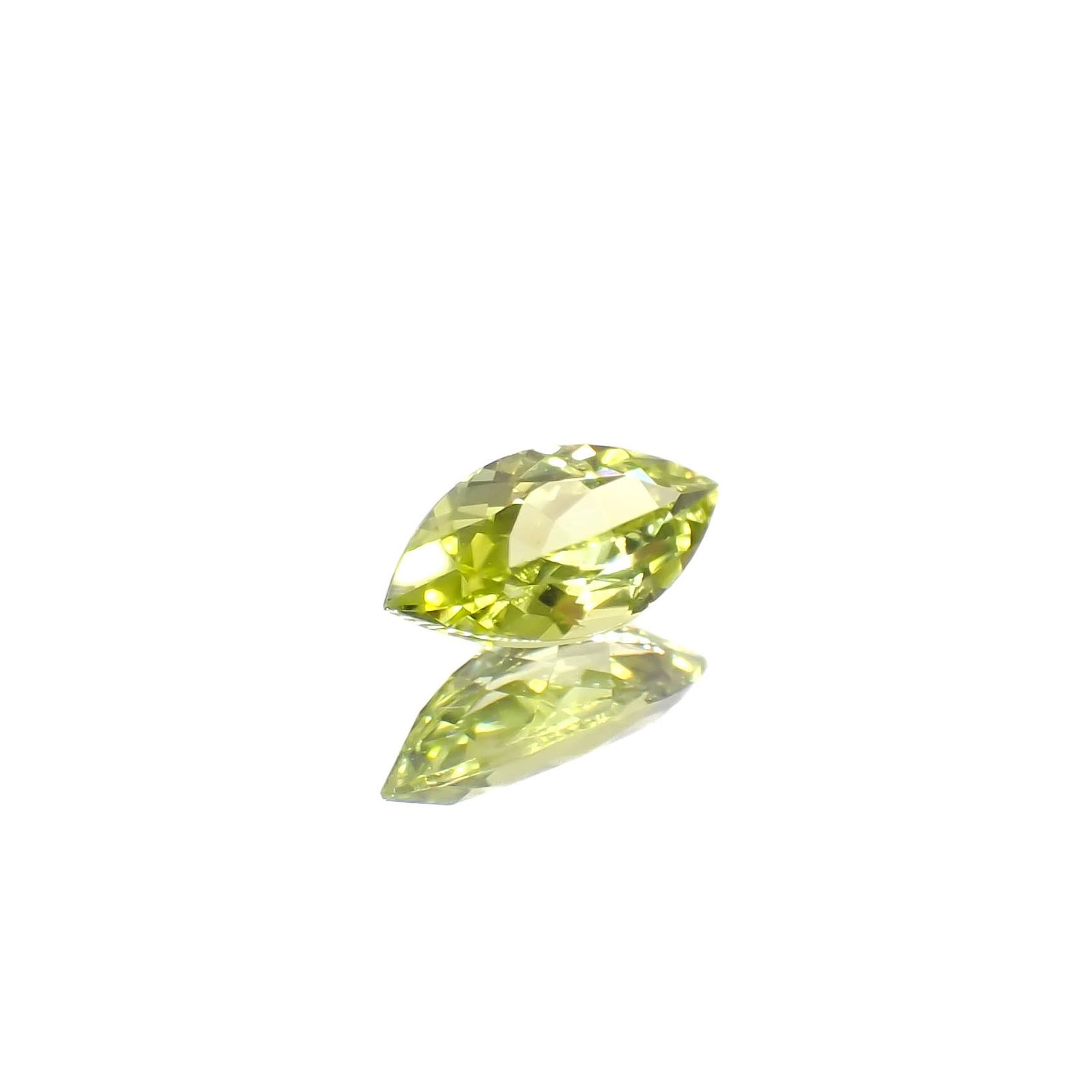 カナリートルマリン ザンビア・カナリー鉱山産 0.33ct[240527558]6.9x3.4mm前後