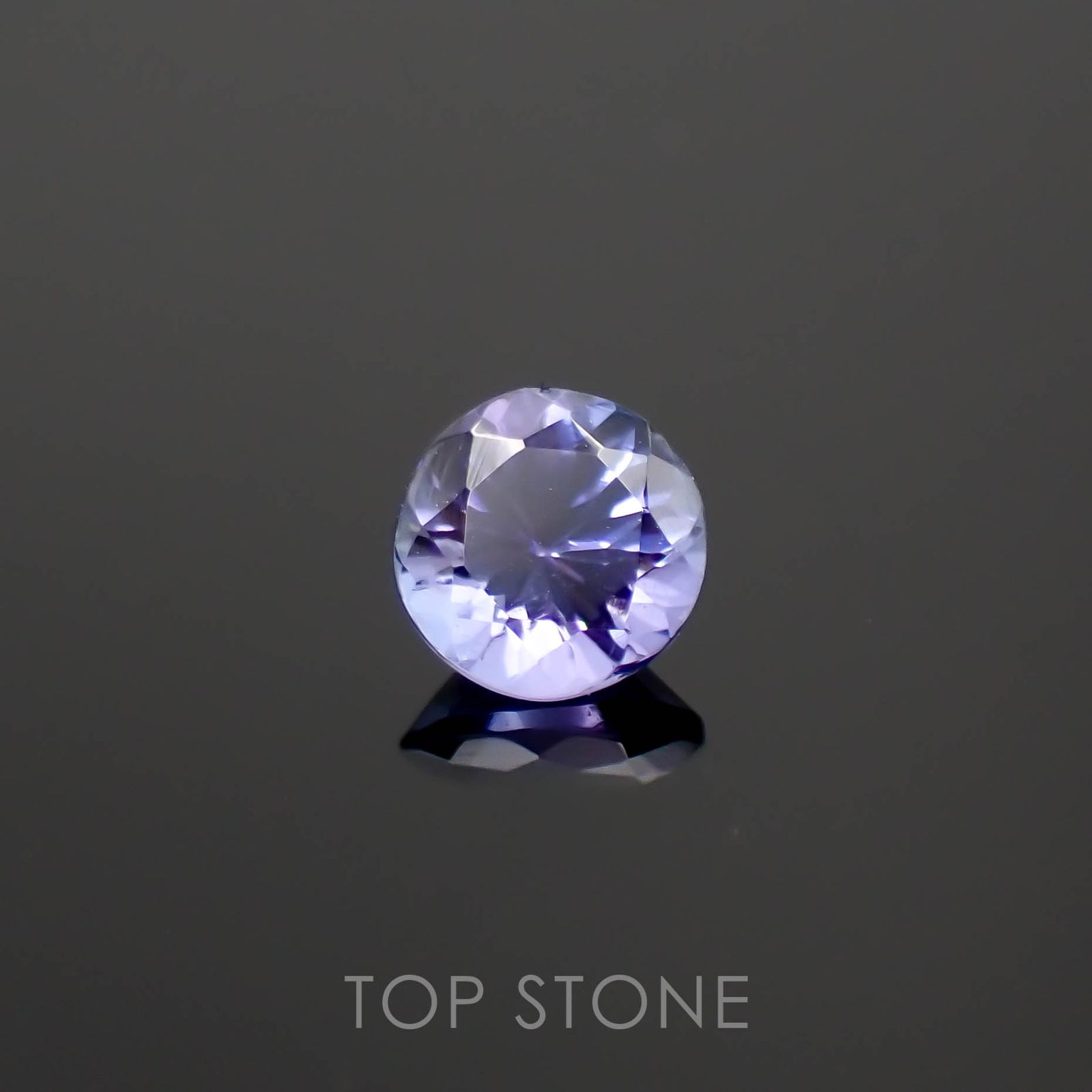 タンザナイト(宝石名タンザナイト)タンザニア産 0.46ct 識別済[230120200]4.9x4.8mm前後