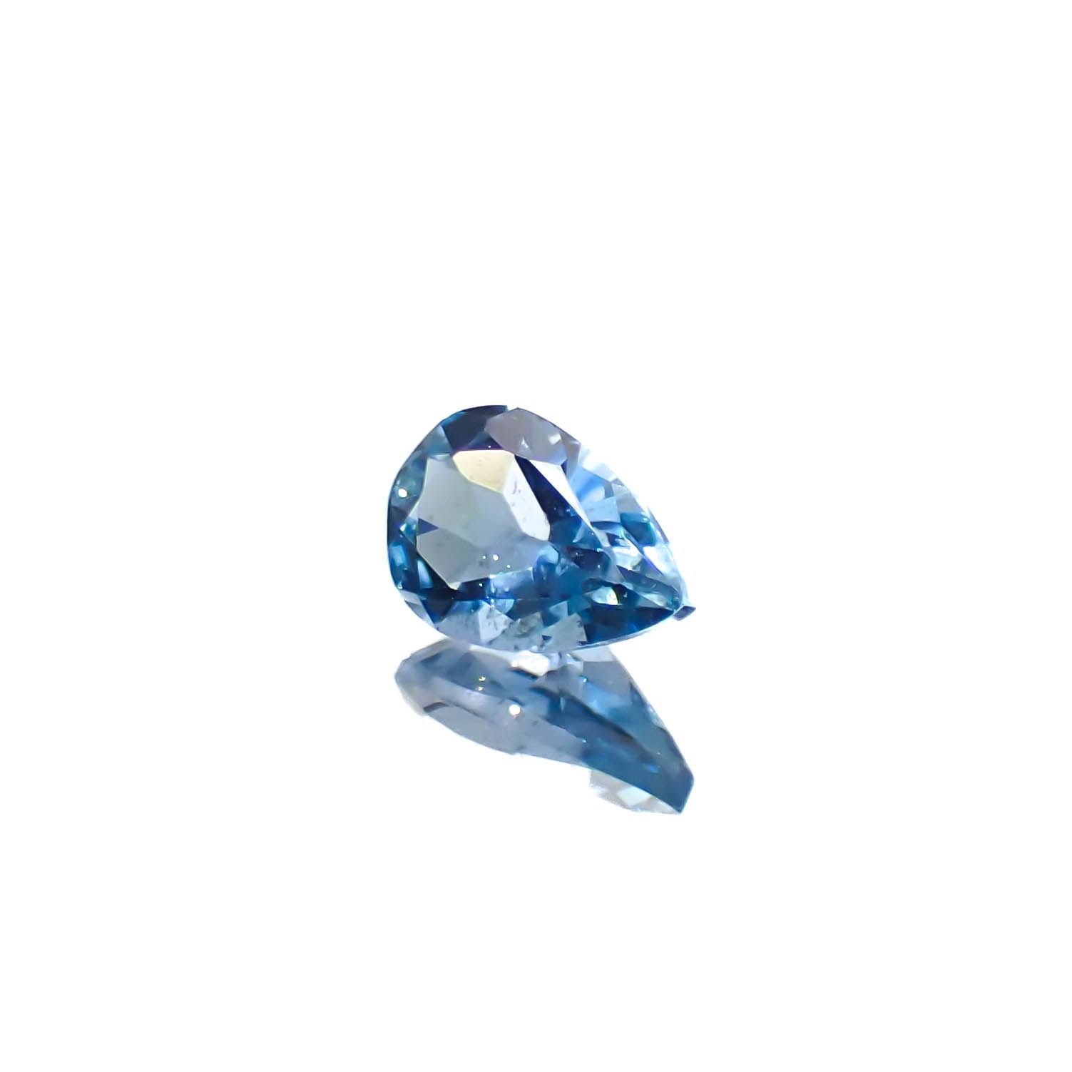サンタマリアアクアマリン ブラジル産 0.39ct [250329934]6.2x4.1mm前後