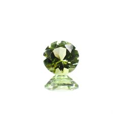 ペリドット(宝石名ペリドット) パキスタン産 識別済 1.30ct / 7.0x7.0mm前後 [260713083]