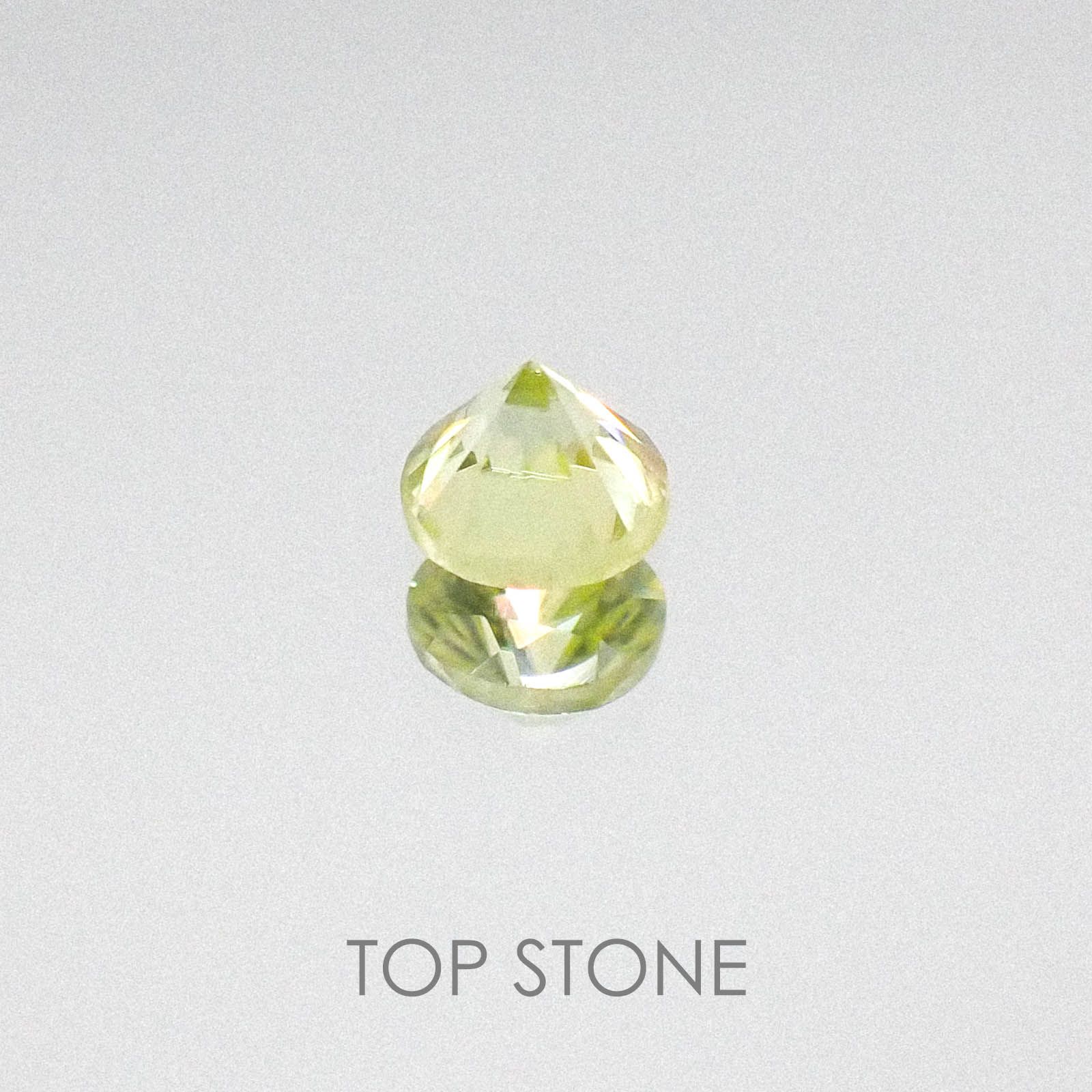 スフェーン(宝石名スフェーン) マダガスカル産 0.34ct 識別済[20084489]4.1×4mm前後