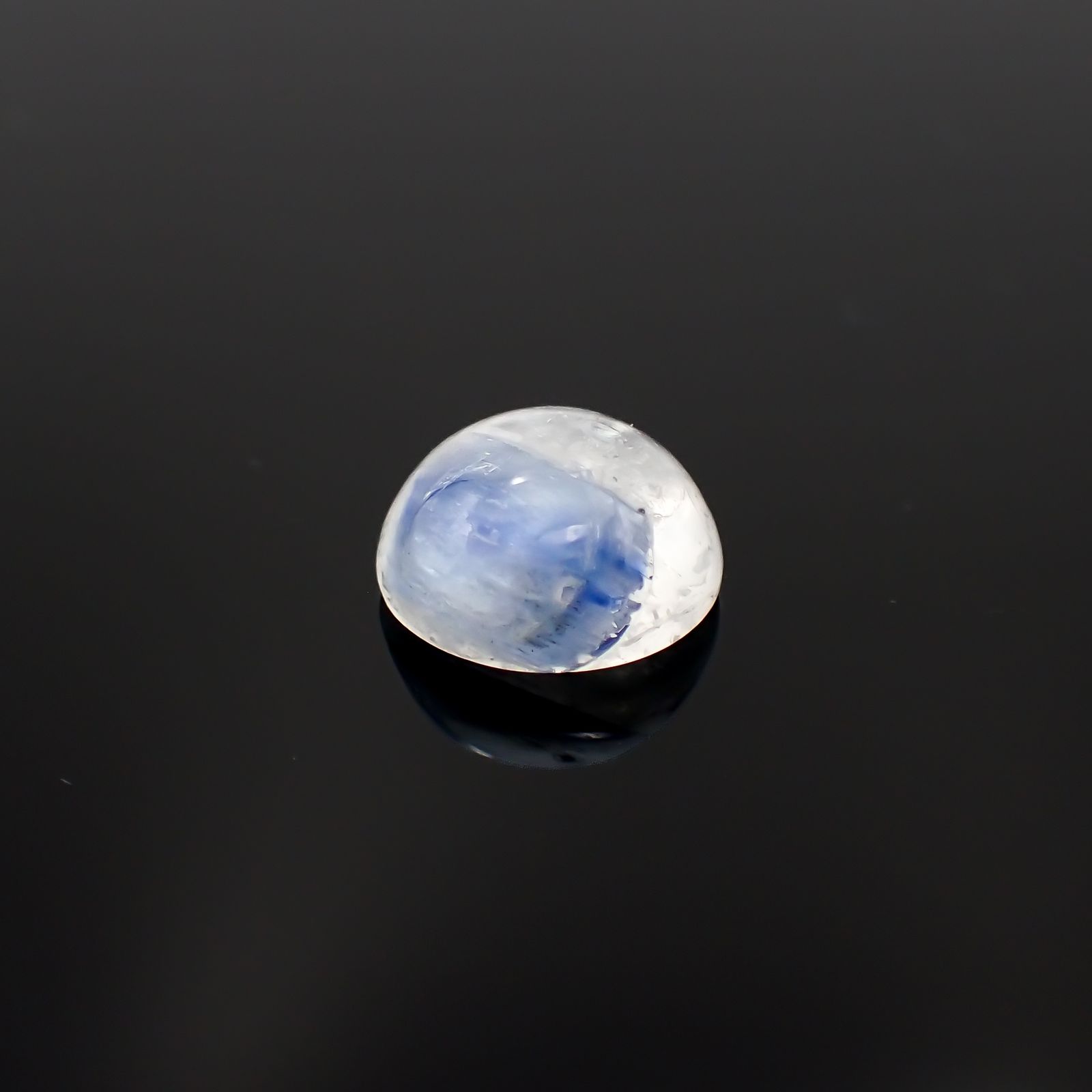 カイヤナイトインクォーツ ブラジル産 9.38ct[230421620]13.8x13.6mm前後