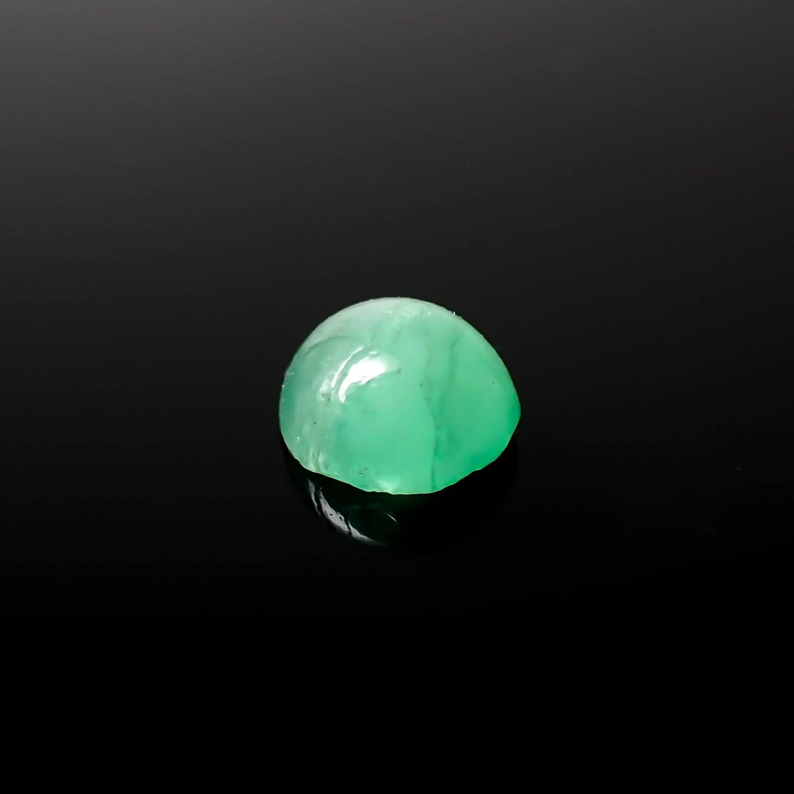 エメラルドキャッツアイ コロンビア産 0.79ct[240427221]6.1x5.4mm前後