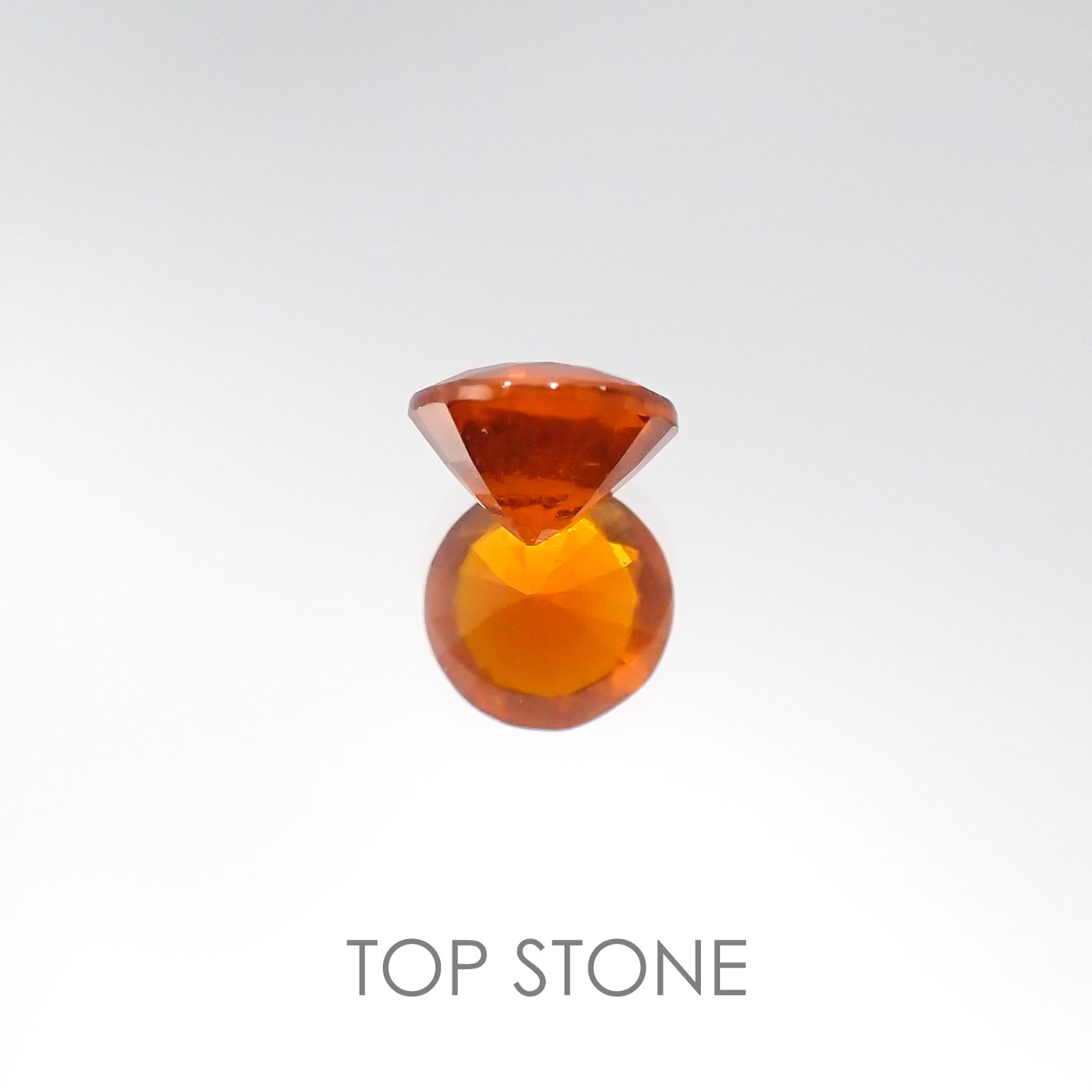 オレンジカイヤナイト タンザニア産 ルース 0.97ct[20105990]6×5.9mm前後