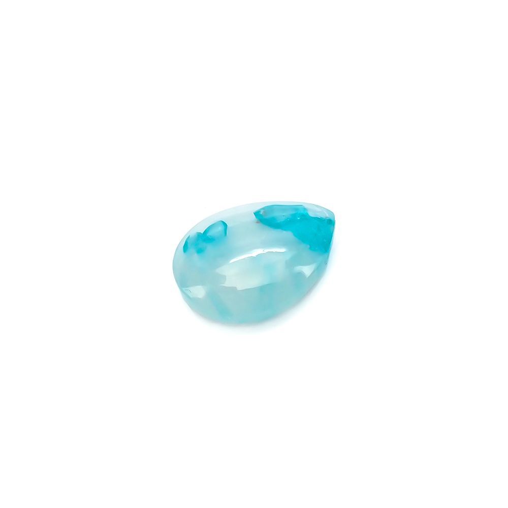 パライバトルマリンインクォーツ ブラジル産 1.18ct[220716915]9.1x7.2mm前後