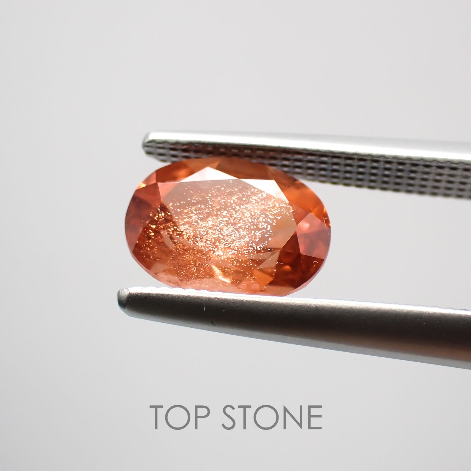 オレゴンサンストーン アメリカ産 ルース 1.17ct[210410388]8×6mm前後