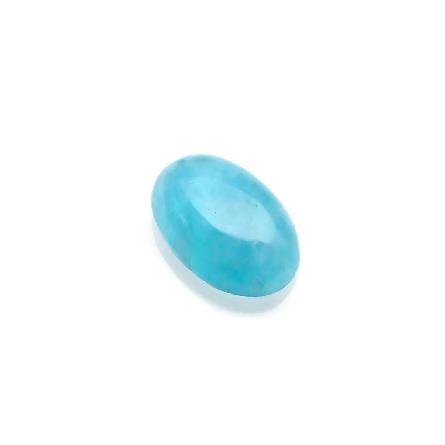 ヘミモルファイト(宝石名ヘミモルファイト) コンゴ産 1.36ct 識別済[211013282]8.6×5.8mm前後