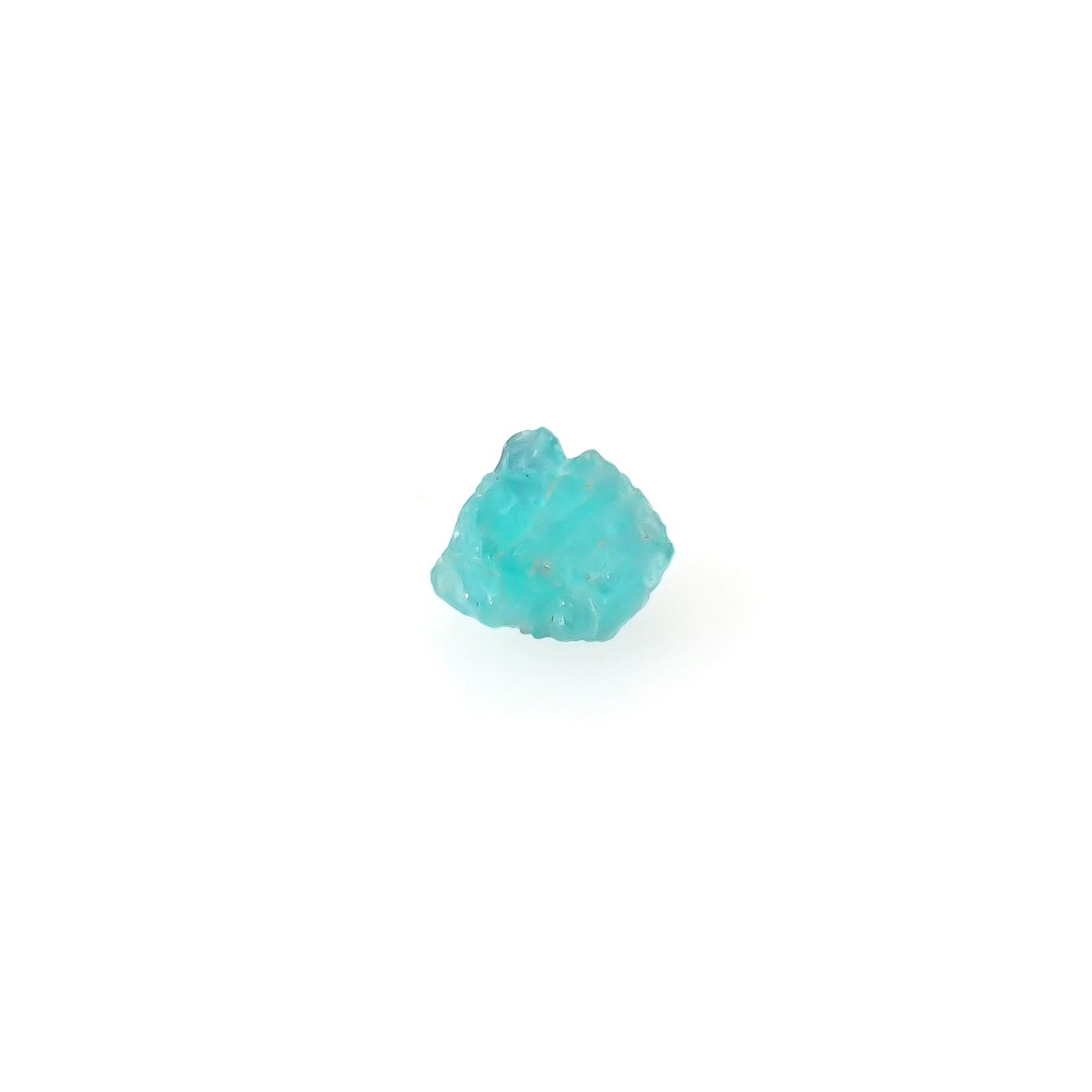 パライバトルマリン 原石 ブラジル・パライバ州バターリャ鉱山産 0.14ct[240326997]3x2.7mm前後