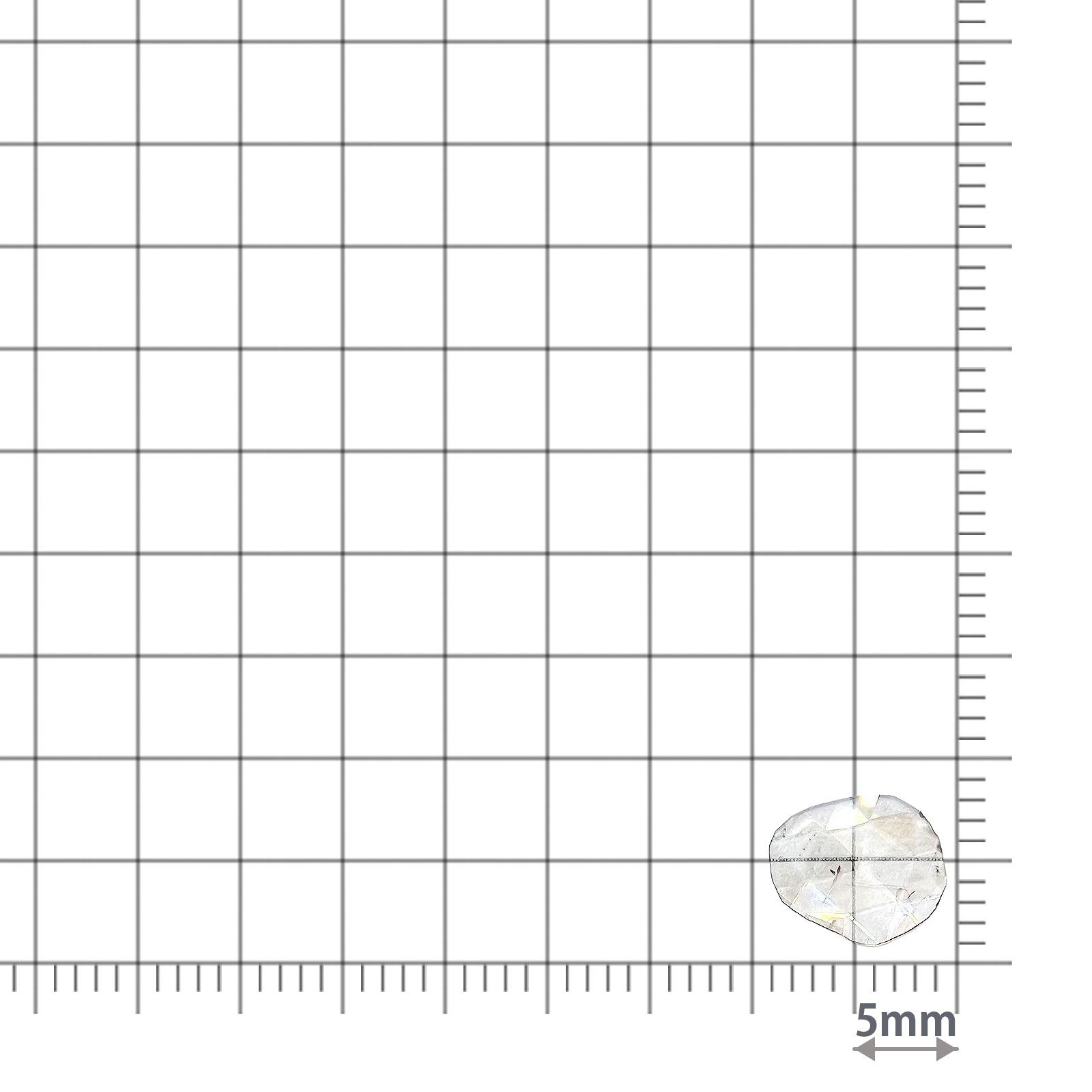 スライスダイヤモンド 0.38ct / 8.8x7.3mm前後 [260323609]