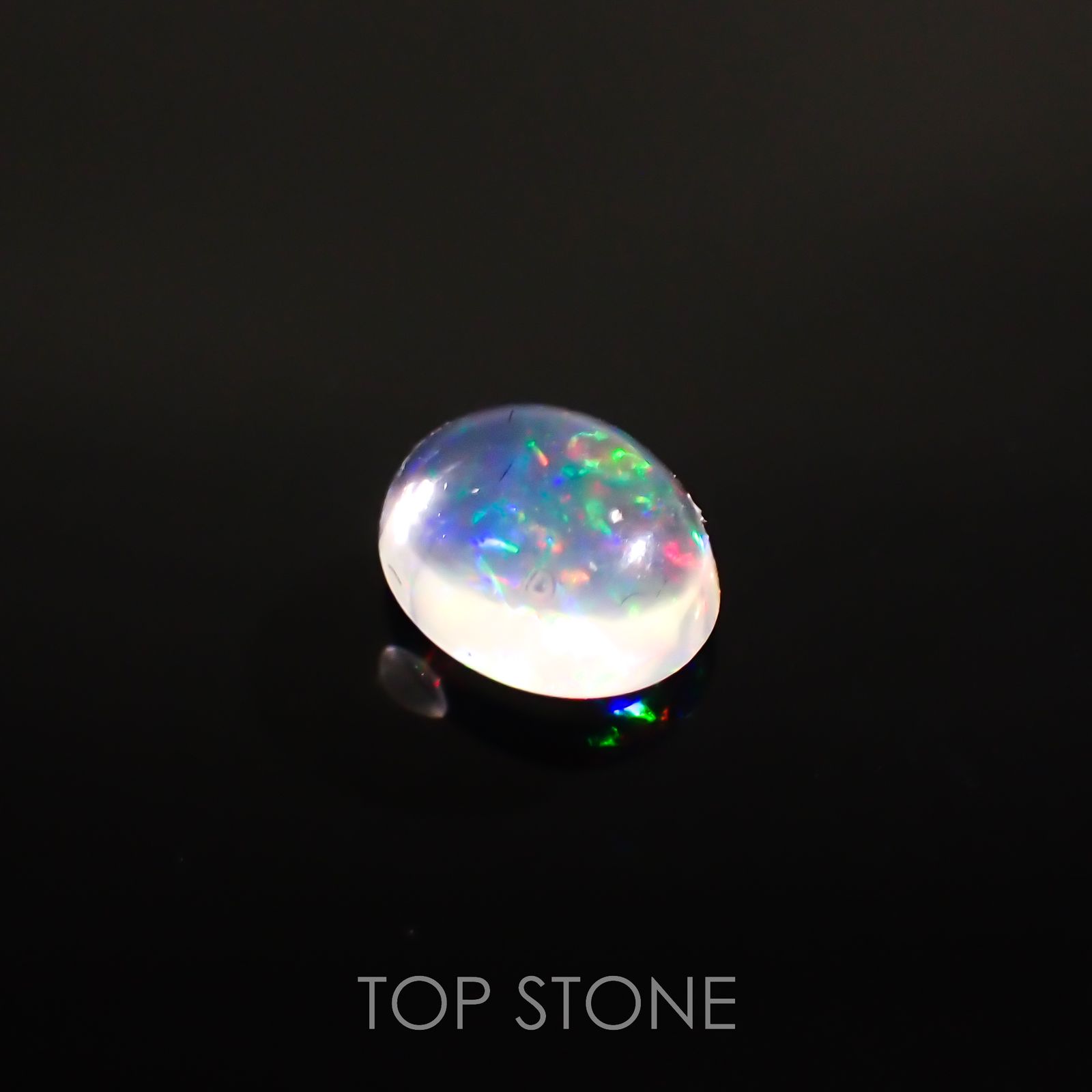 ウォーターオパール メキシコ産 0.75ct[220616400]7.2x5.7mm前後