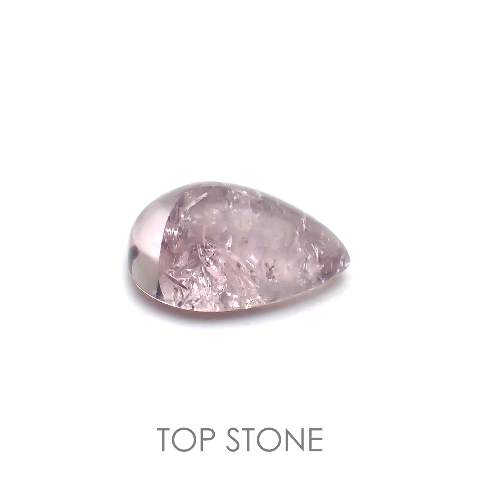 フローライト フルオレッセンス(宝石名フルオライト)イギリス・ロジャリー鉱山産 1.85ct 識別済[211113771]9.6x6.8mm前後
