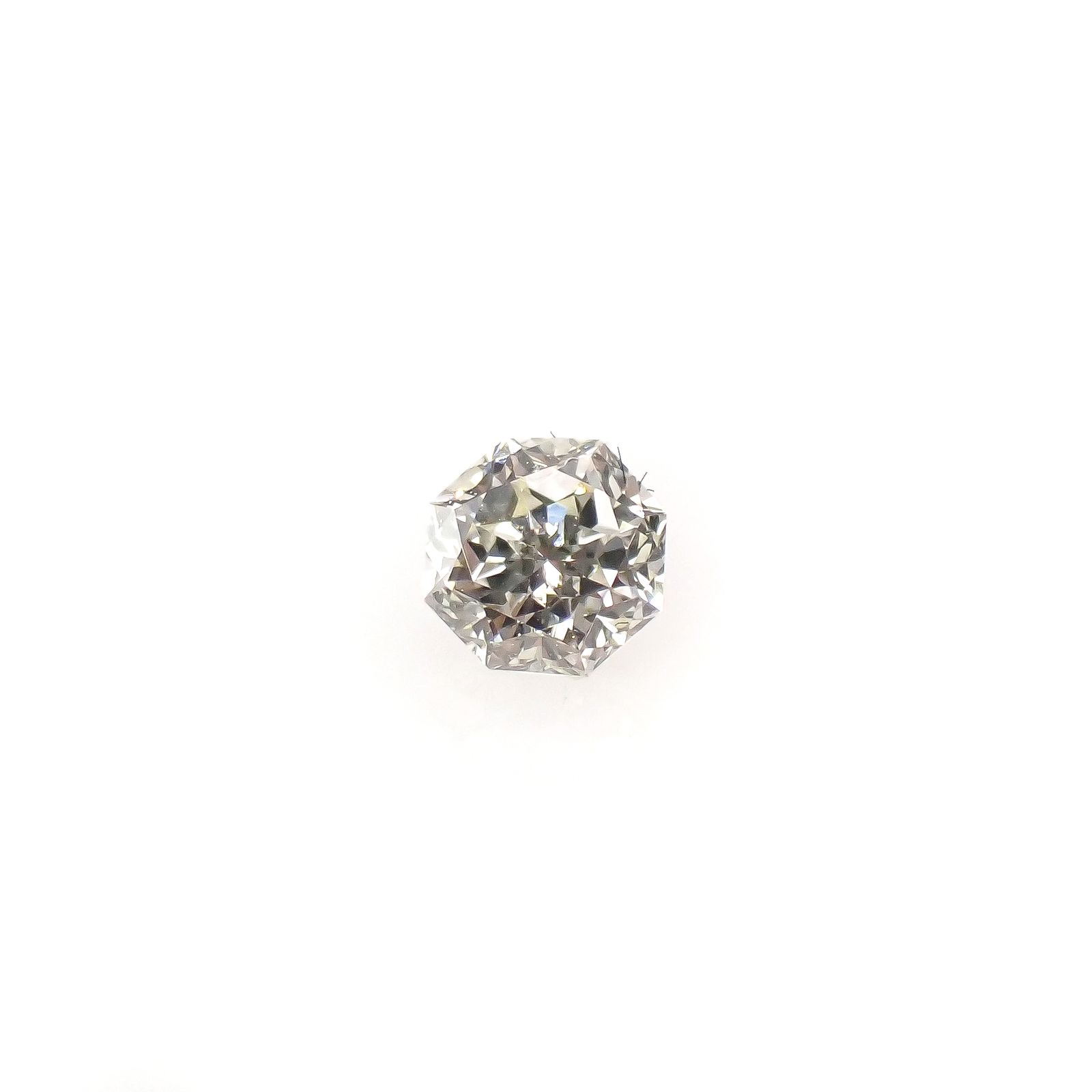 ◇オクタゴンカット◇ダイヤモンド 0.12ct[240427036]2.9x2.9mm前後