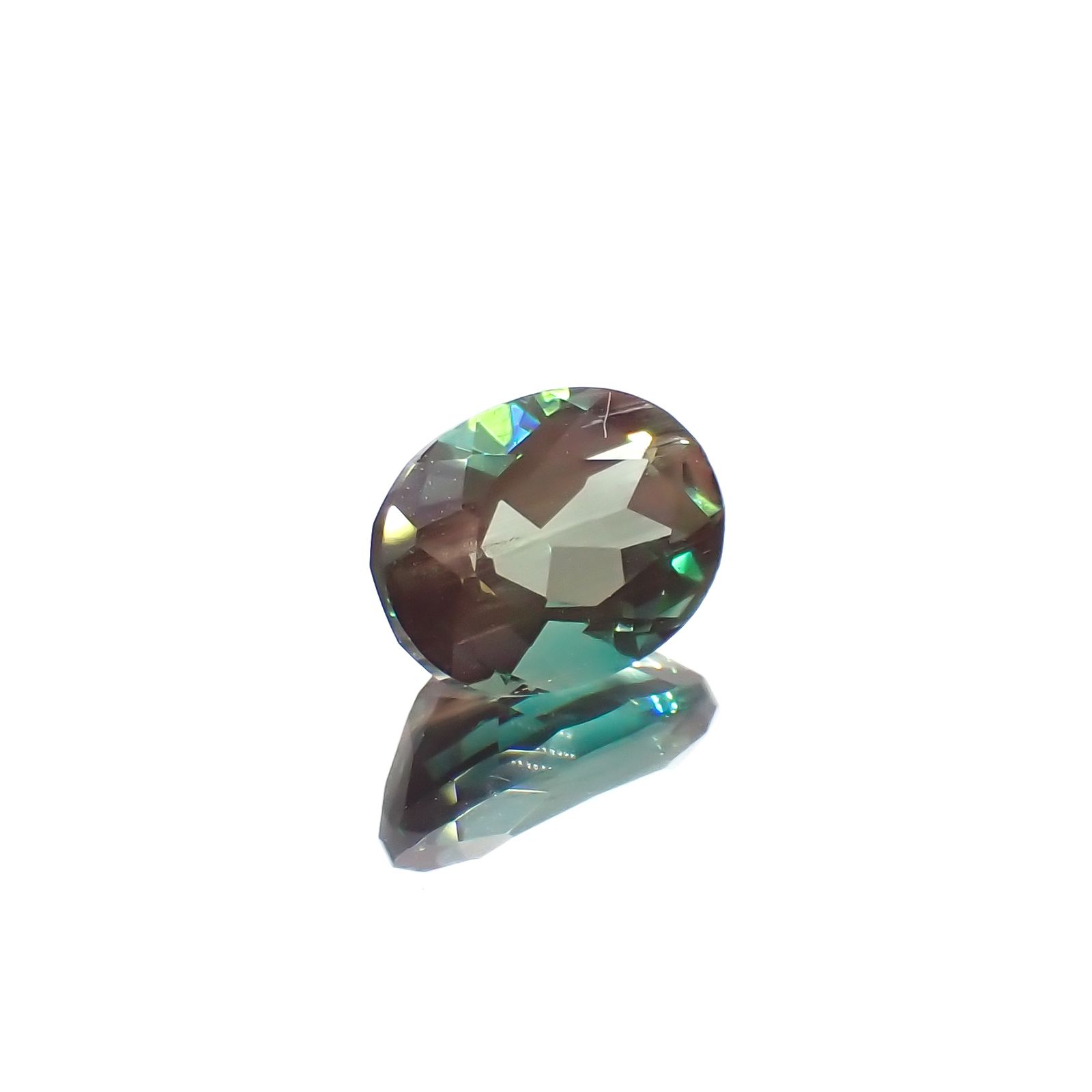 カラーチェンジアンデシン モンゴル産 1.24ct [230421479]8x5.9mm前後