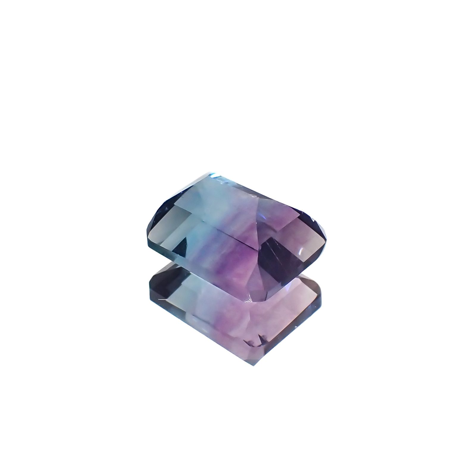 パーティカラーフローライト フルオレッセンス ブラジル産 4.61ct[230823265]10x8.1mm前後