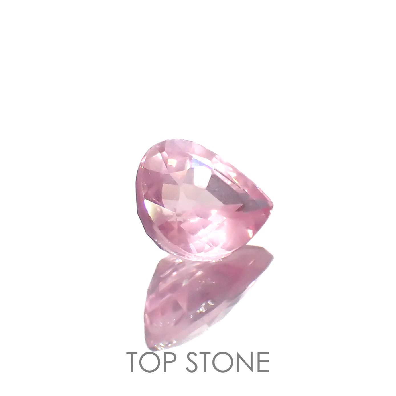シルキーピンクスピネル(宝石名スピネル)タンザニア産 0.63ct 識別済[221219490]6x4.9mm前後