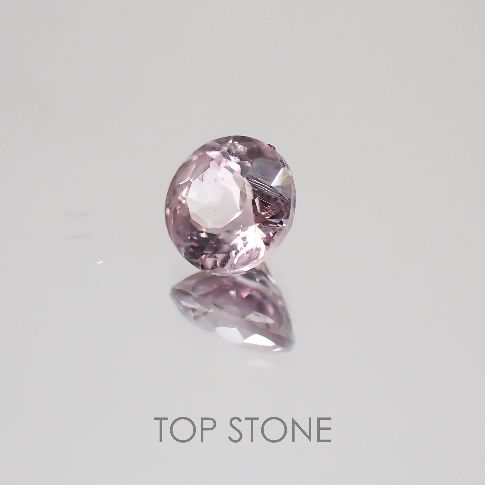 ダイアスポア アフガニスタン・トルコ産 ルース 0.48ct[21019209]5.2×5.2mm前後