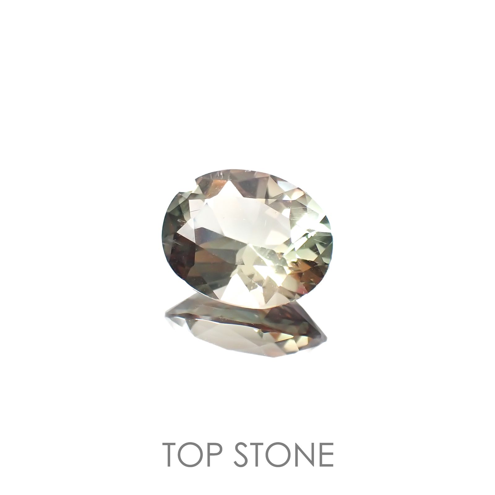 バイカラーオレゴンサンストーン アメリカ・オレゴン州産 2.18ct[221018705]10.1x8mm前後
