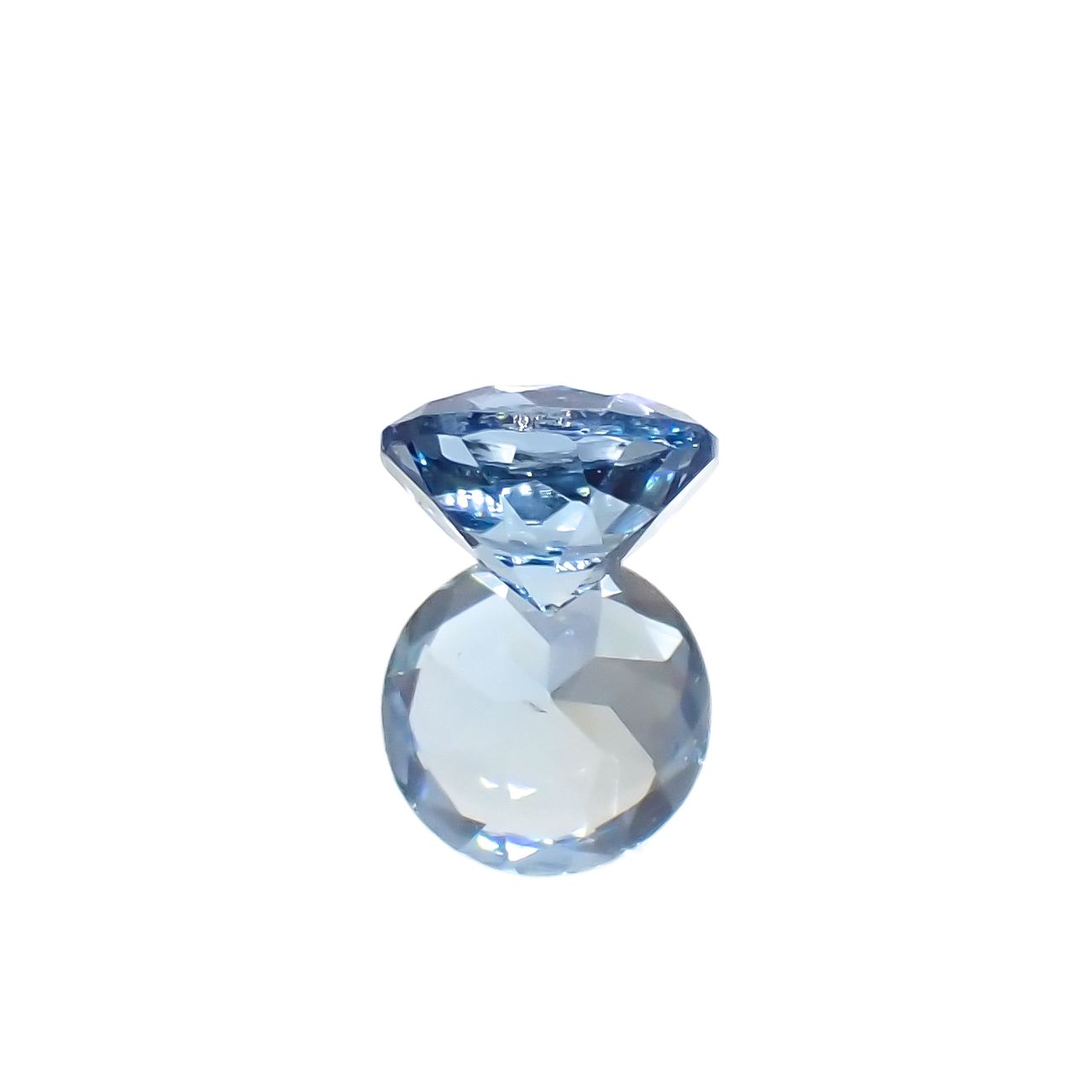 サンタマリアアクアマリン ブラジル産 0.33ct[230320969]4.5x4.4mm前後