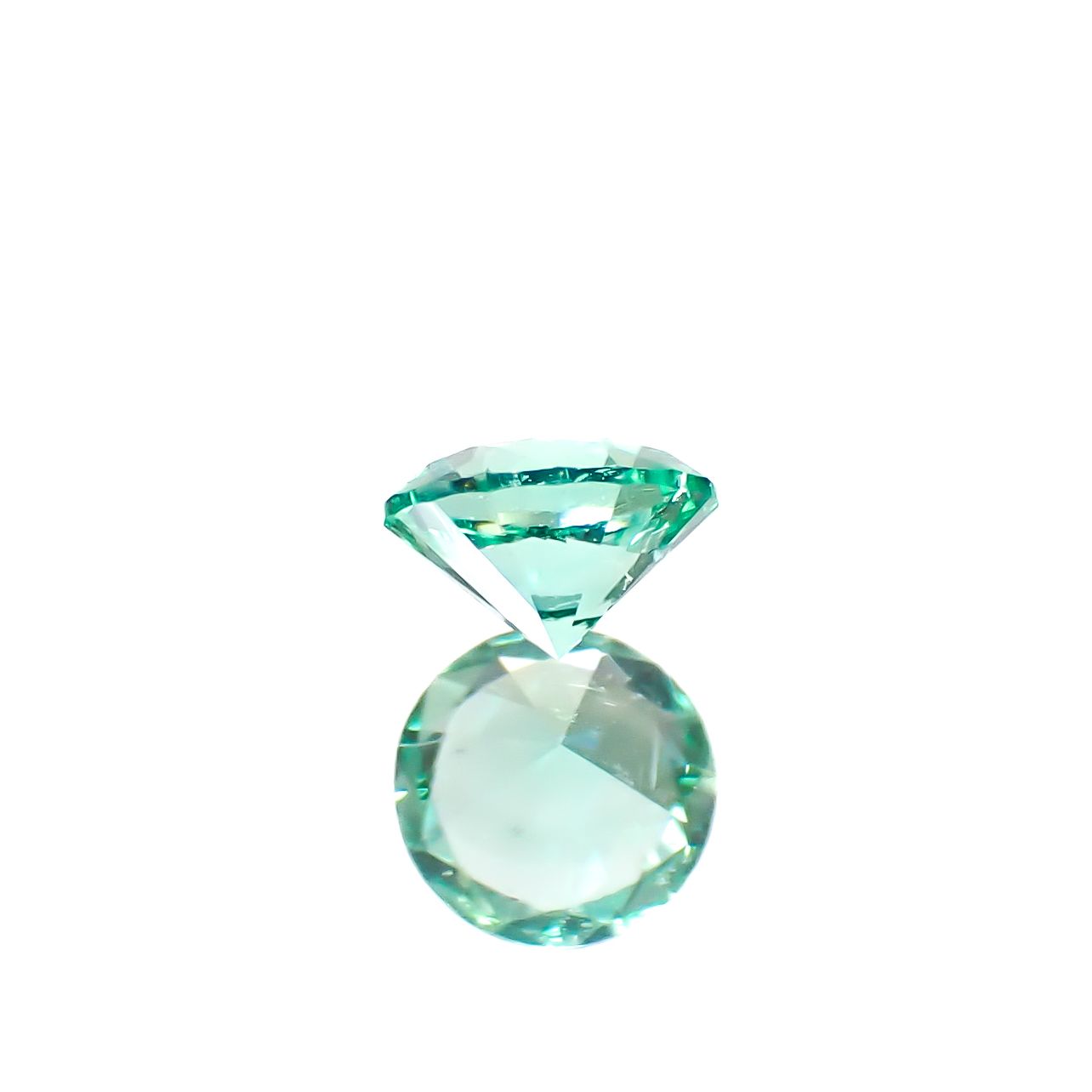 ノンオイルエメラルド ロシア産 0.10ct [250229869]3.2x3.2mm前後