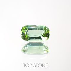 ミントトルマリン(宝石名グリーン・トルマリン) アフガニスタン産 0.68ct 識別済[211013618]7×4mm前後