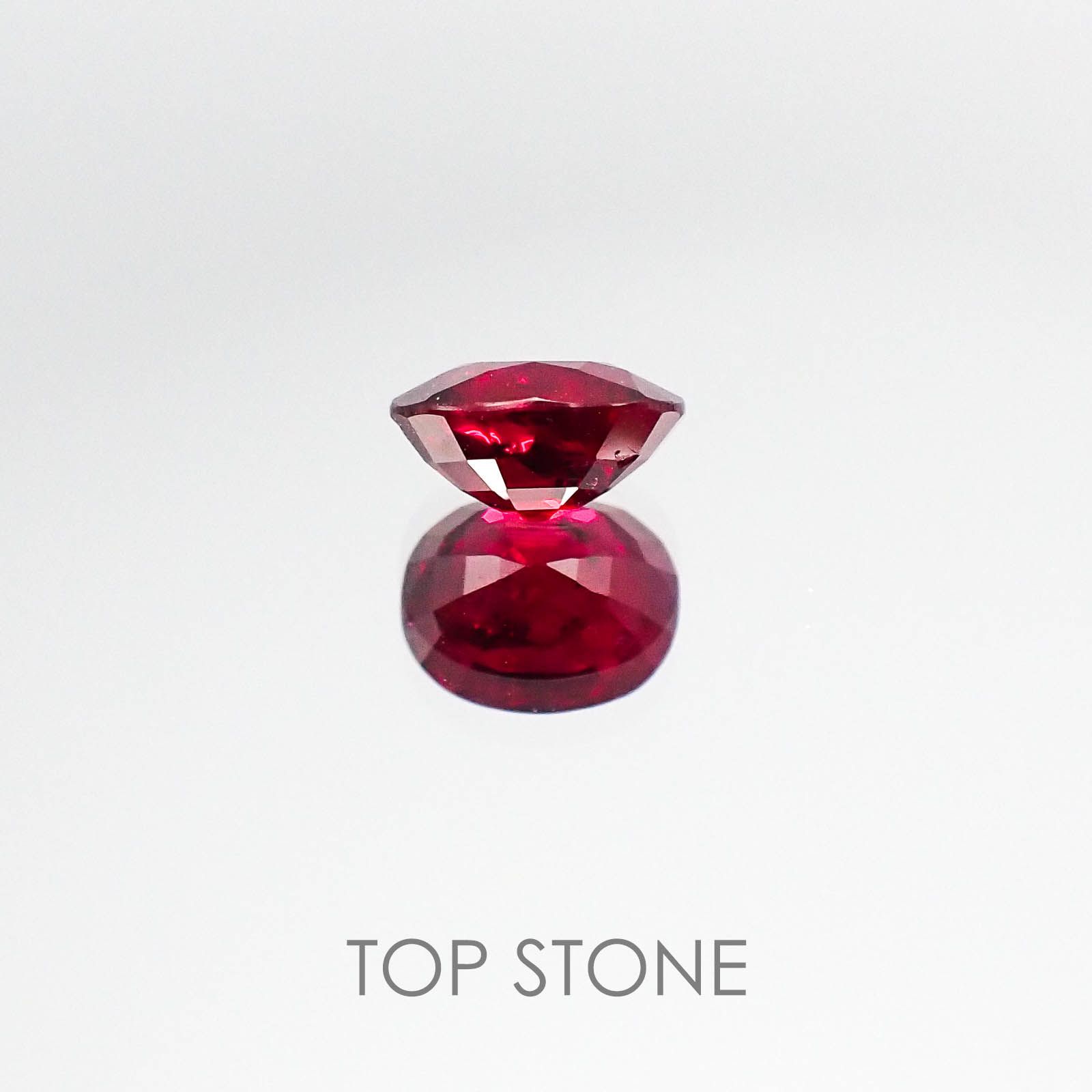 ルビー ミャンマー産 1.25ct GRS鑑付[20073770]6.8×5.6mm前後