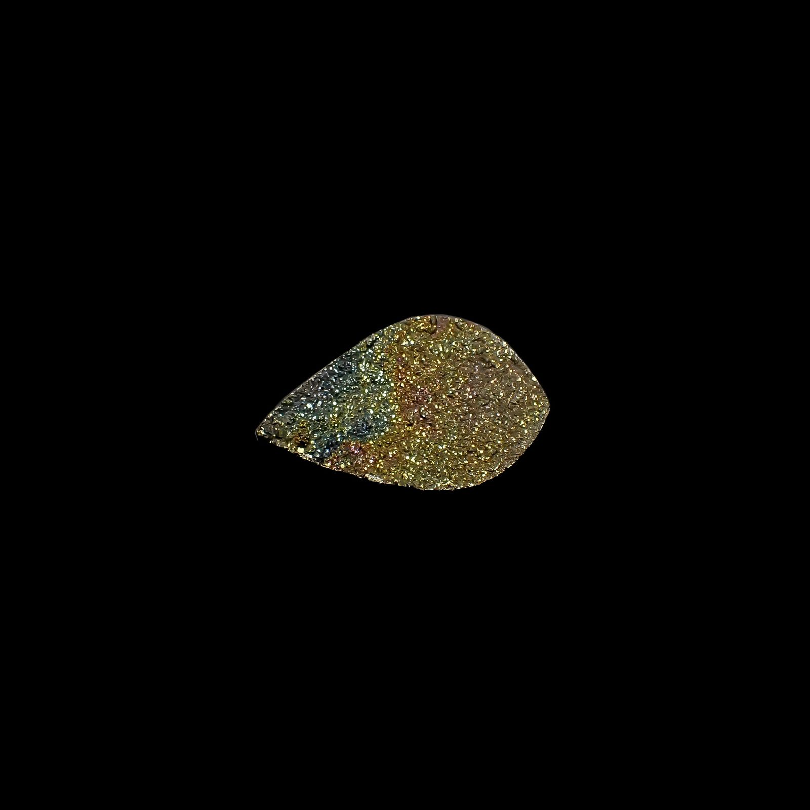 レインボーパイライト 原石 ロシア産 11.50ct[240527469]24.2x15.7mm前後