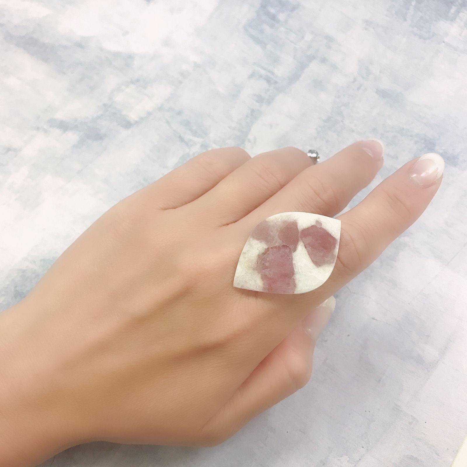 マトリックストルマリン(トルマリンインフェルドスパー) ブラジル産 22.86ct[220716874]37.5x25.3mm前後