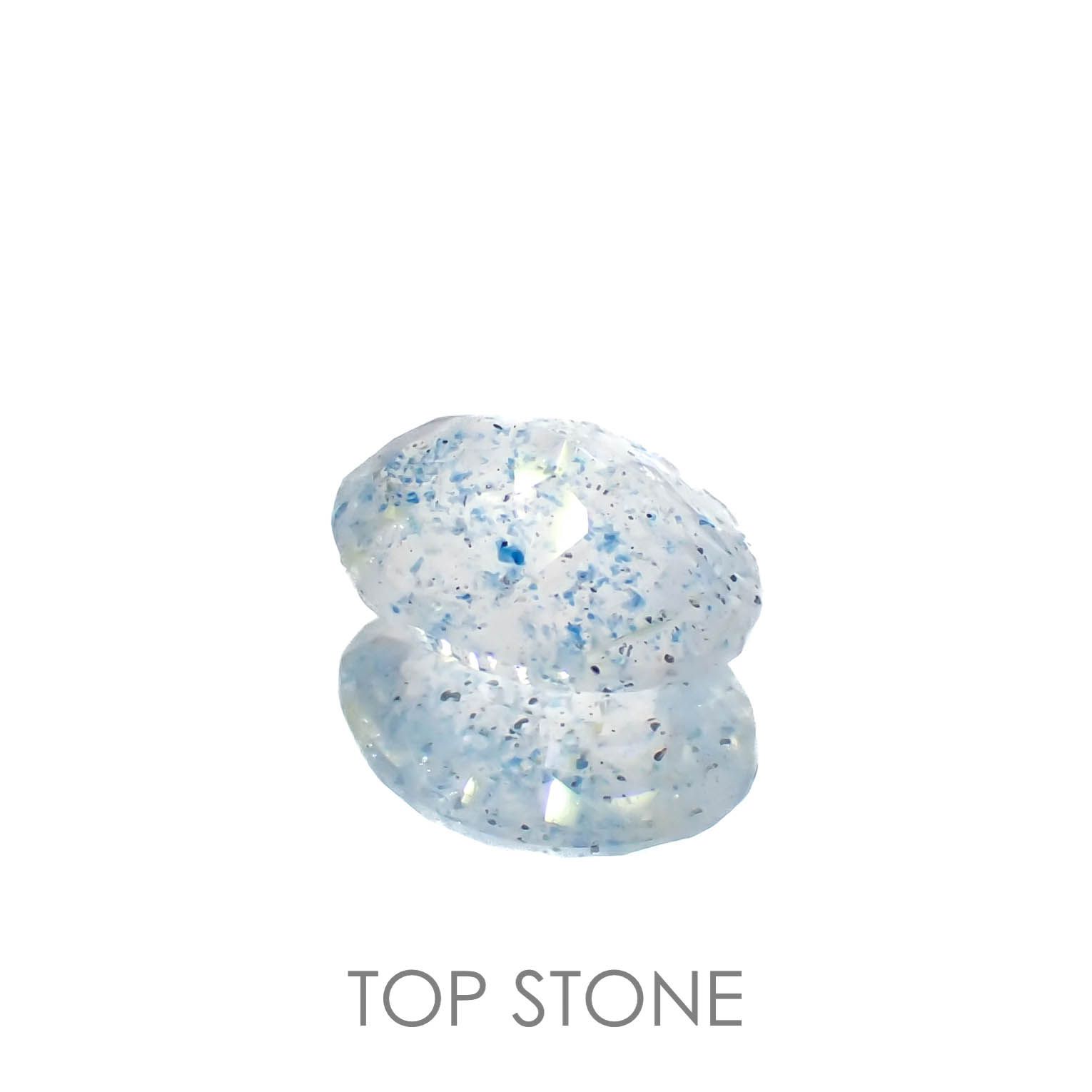 ラズライトインクォーツ アフガニスタン産 0.85ct[221219671]7.4x5.7mm前後