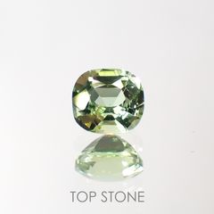 ミントトルマリン(宝石名グリーン・トルマリン) アフガニスタン産 0.39ct 識別済[211013623]4.6×4.1mm前後