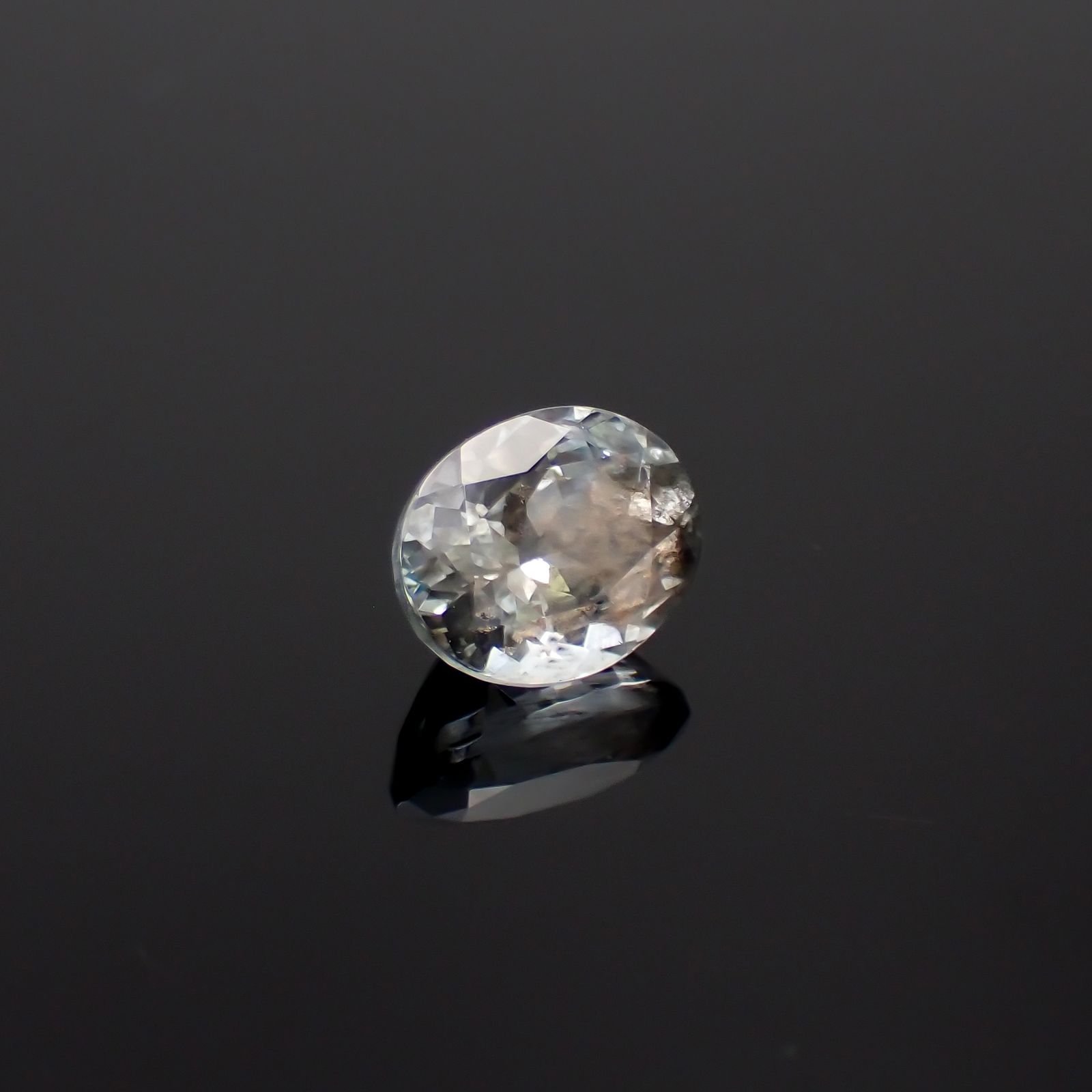 アベンチュリンアクアマリン ナイジェリア産 2.00ct[231224708]8.9x7mm前後