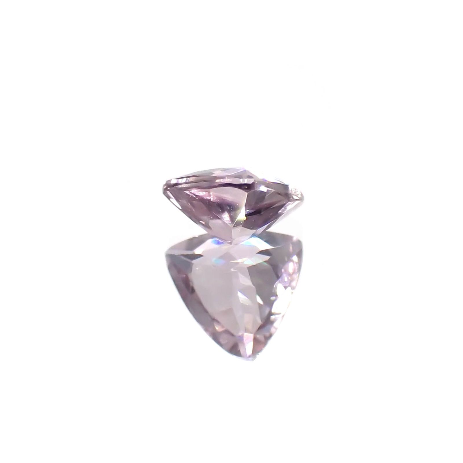 カラーシフト ピンクダイアスポア アフガニスタン産 0.59ct / 5.9x5.5mm前後 [260426988]