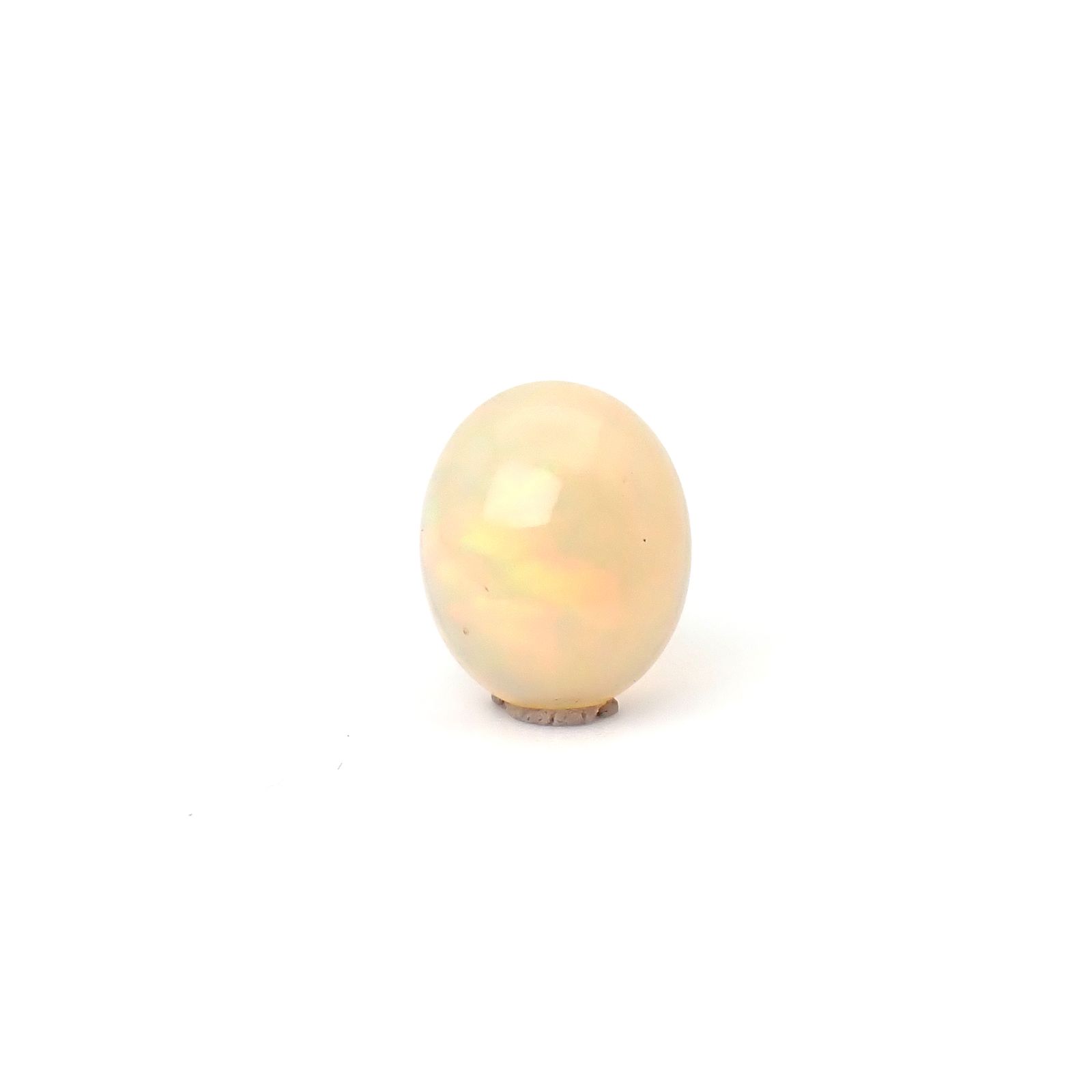 エチオピアオパール(宝石名オパール)エチオピア産 ソ付(彩珠) 2.486ct / 11.1x8.9mm前後 [260722823]