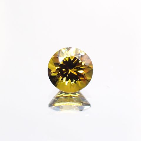 グロッシュラーアンドラダイトガーネット(宝石名グロッシュラー/アンドラダイト・ガーネット)ナミビア産 1.60ct 識別済[220114306]7x7mm前後