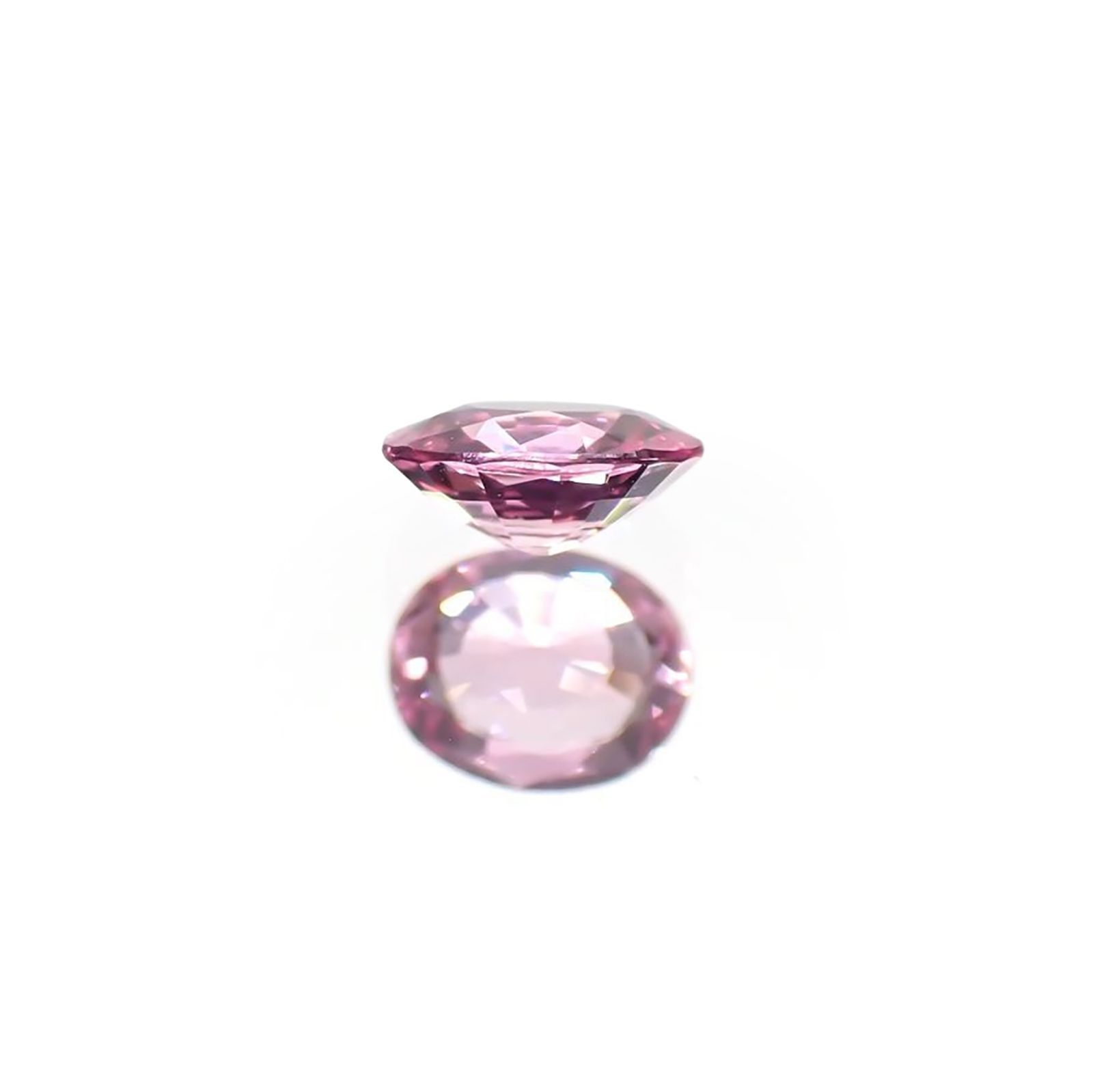 パパラチャサファイア(宝石名サファイア/別名パパラチャ・サファイア)スリランカ産 DGL鑑付 0.346ct / 4.91x3.97mm前後 [230421632]