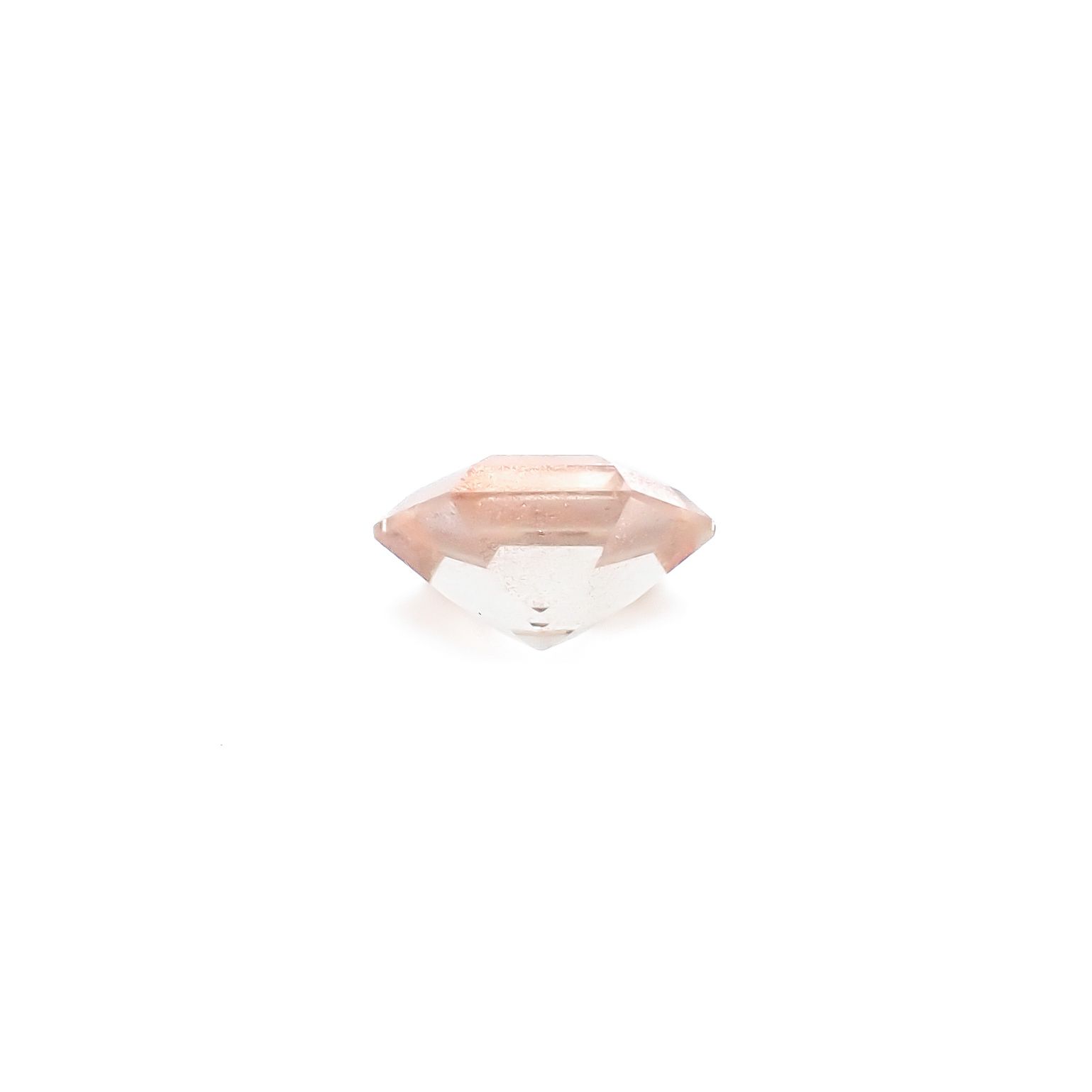 ◇ヘキサゴンカット◇オレゴンサンストーン アメリカ・オレゴン州産 0.44ct / 4.9x4.9mm前後 [260732646]