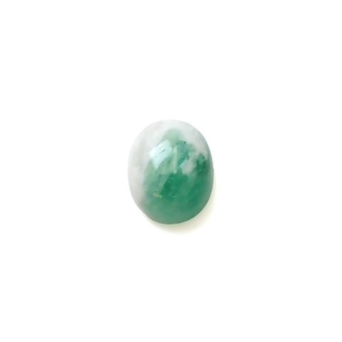 マトリックスエメラルド(エメラルドインクォーツ/フェルドスパー) ブラジル産 3.88ct [250430167]11.4x9mm前後