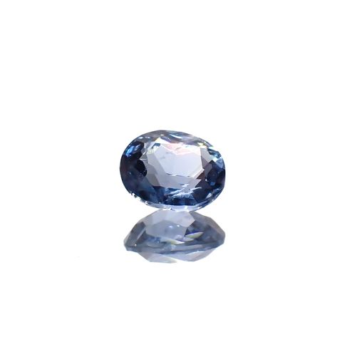 コバルトブルースピネル(宝石名ブルー・スピネル)タンザニア産 0.344ct ソ付(日独)[230622551]4.61x3.71mm前後