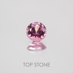 ホットピンクスピネル ビルマ産 ルース 0.27ct[210210028]4×4mm前後