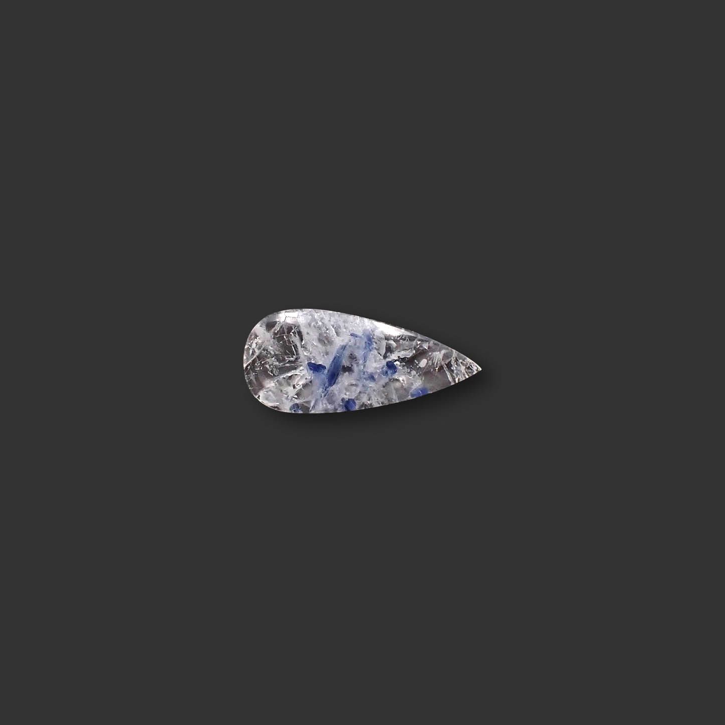 カイヤナイトインクォーツ ブラジル産 9.14ct[230421614]28.6x12.6mm前後
