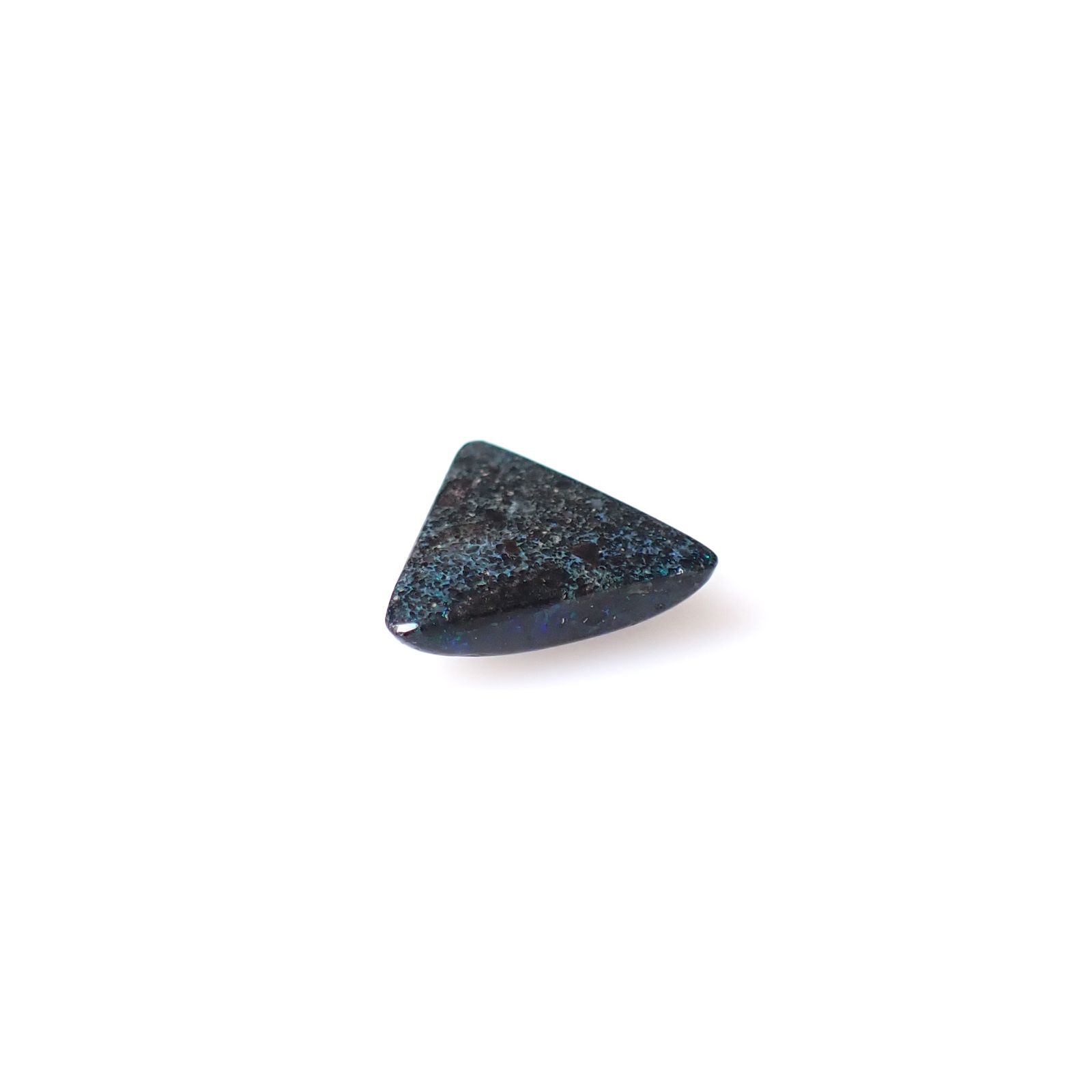 ブラックマトリックスオパール(宝石名オパール/加熱処理)オーストラリア産 1.47ct 識別済[250330126]9.1x10.3mm前後