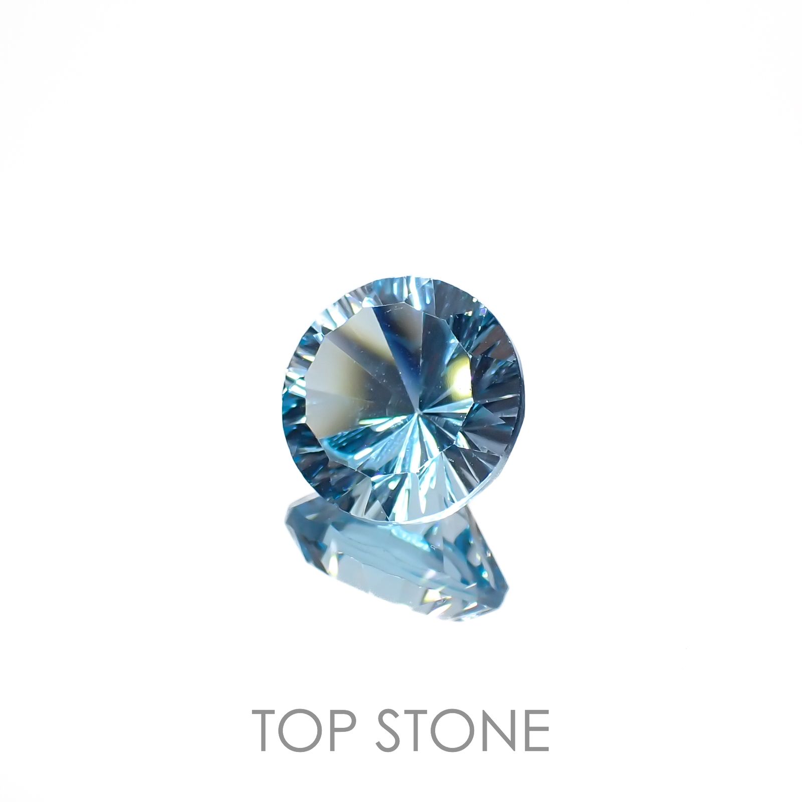 ブルートパーズ ブラジル産 4.31ct[221219344]9.9x9.9mm前後