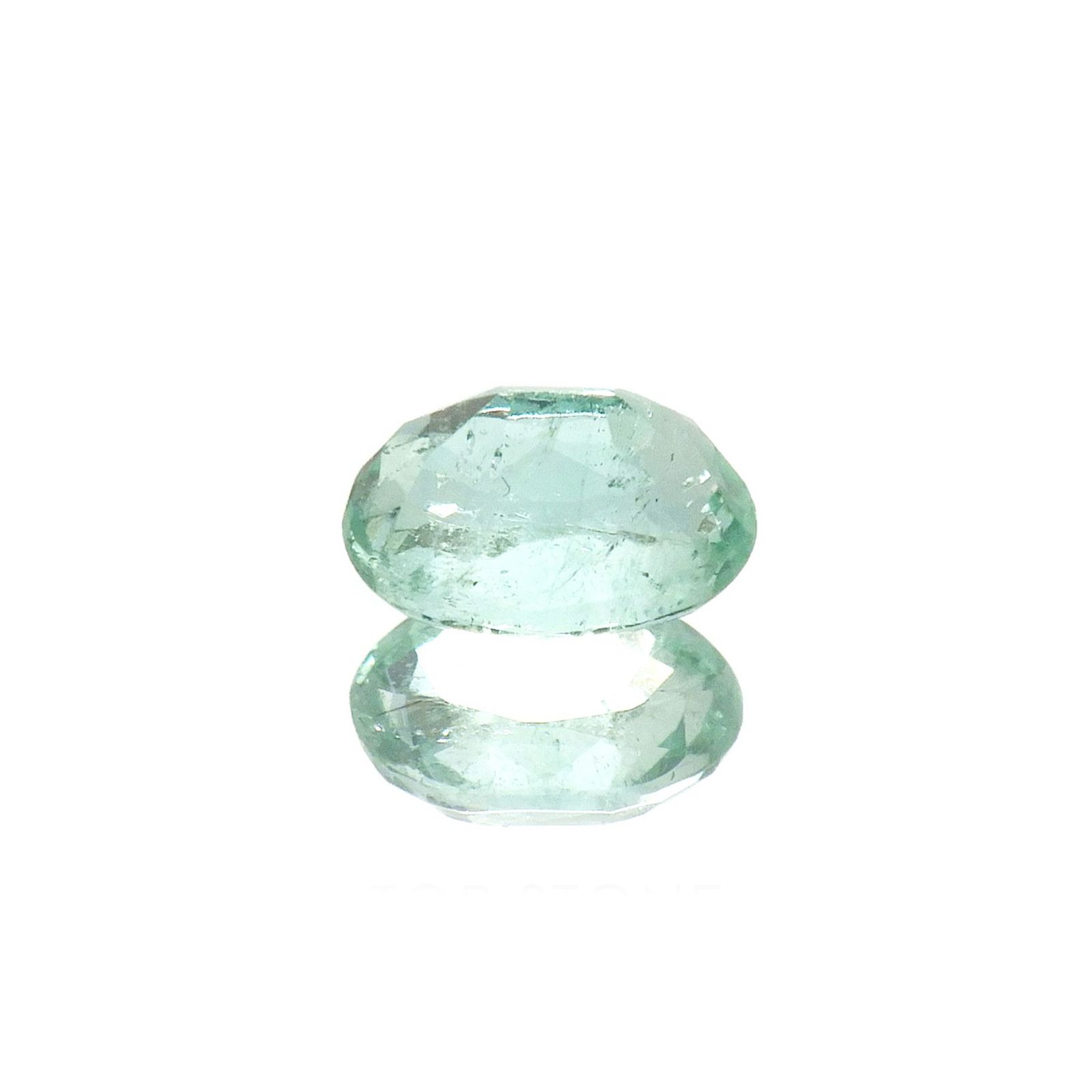 パステルカラーエメラルド コロンビア/ブラジル産 0.34ct [250817234]5.3x3.7mm前後