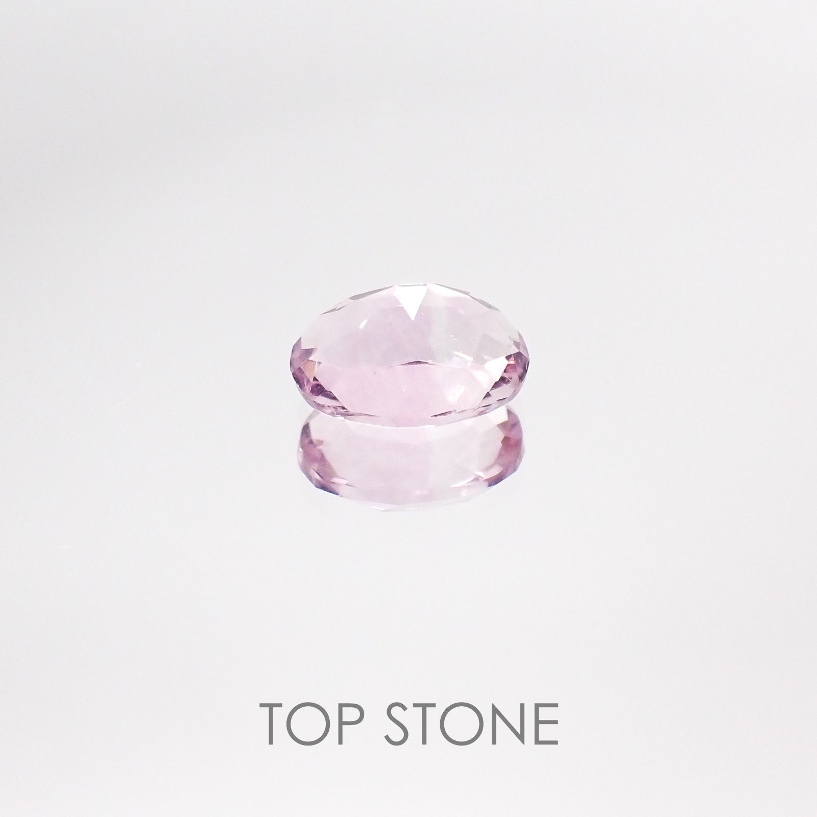 ピンクフローライト ブラジル産 ルース 1.5ct[20084746]8.1×6.2mm前後