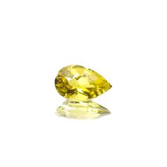 ◇カスタムカット◇カナリートルマリン ザンビア・カナリー鉱山産 0.78ct[240527562]8x4.9mm前後