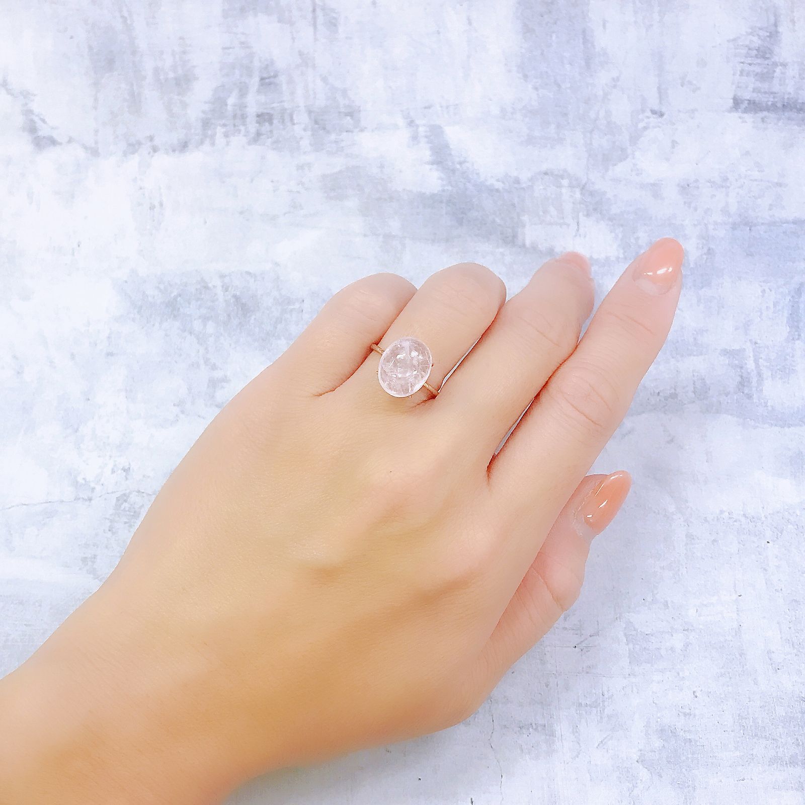 モルガナイト ブラジル産 6.88ct[220917958]12.6x10.2mm前後
