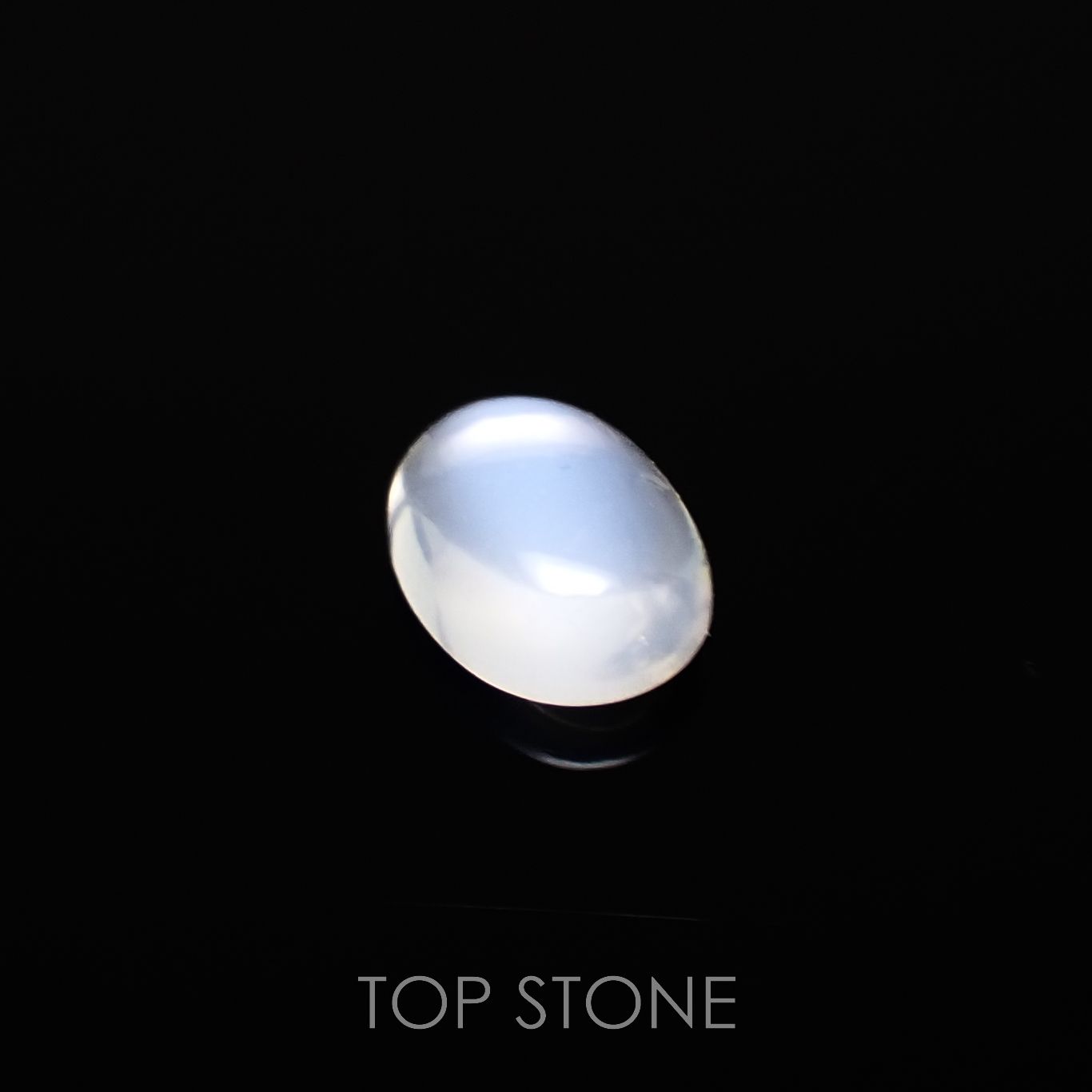 ムーンストーン(宝石名ムーンストーン)インド/スリランカ産 1.12ct 識別済[220515795]7.9x5.8mm前後