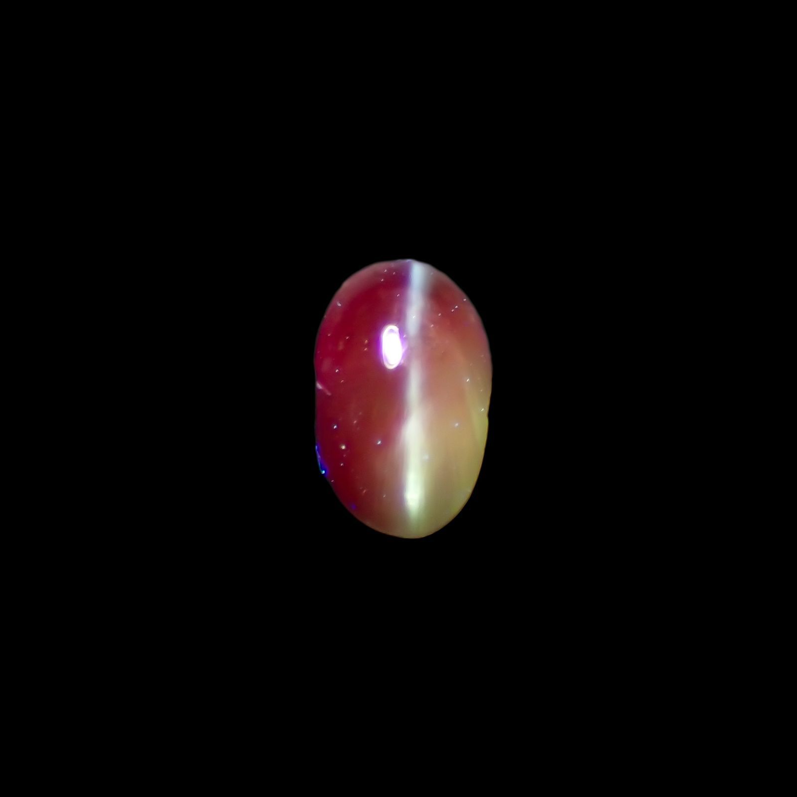 アレキサンドライトキャッツアイ インド産 0.43[220114587]4.9x3mm前後