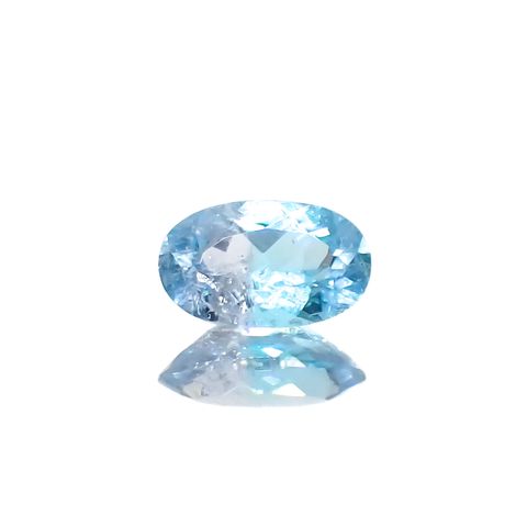 バイカラーパライバトルマリン(宝石名トルマリン/別名パライバ・トルマリン)ブラジル産 0.34ct GIA鑑付[231023683]5.93x3.62mm前後