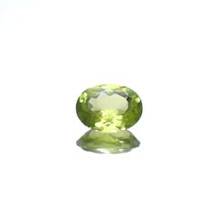 グリーンエンスタタイト(宝石名グリーン・エンスタタイト)カメルーン産 0.68ct 識別済[240125623]6.5x5.2mm前後