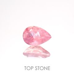 ペツォッタイト(ラズベリル)(宝石名ペツォッタイト)マダガスカル産 0.438ct ソ付(彩珠)[220114342]5.9x4.1mm前後